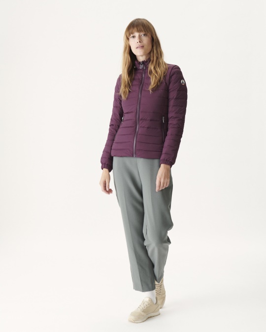 Let Dunjakke Aubergine Jade Jott
