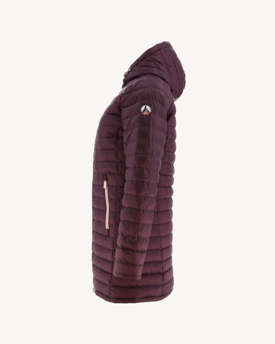 Vendbar Lys Dunjakke Rose Bleg/aubergine Moscou Jott