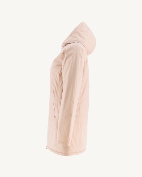Vendbar Lys Dunjakke Rose Bleg/aubergine Moscou Jott