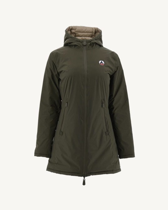 Vendbar Let Dunjakke Army/beige Moscou Jott