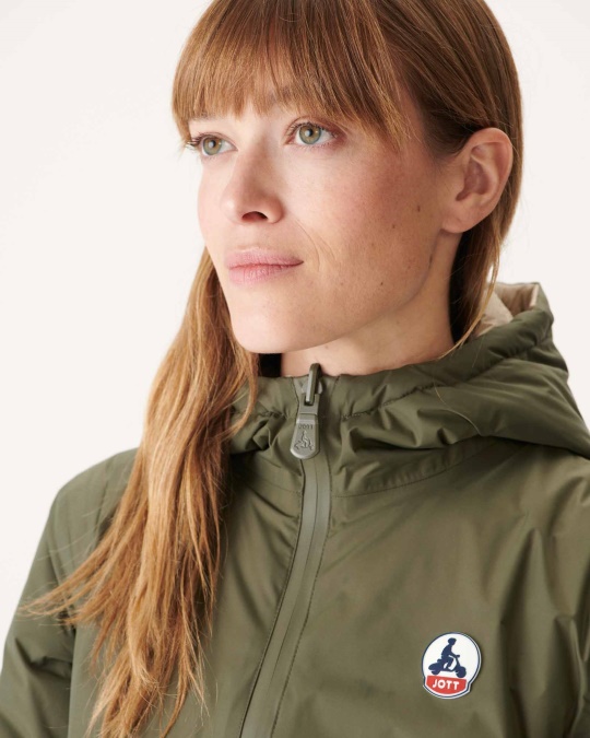 Vendbar Let Dunjakke Army/beige Moscou Jott