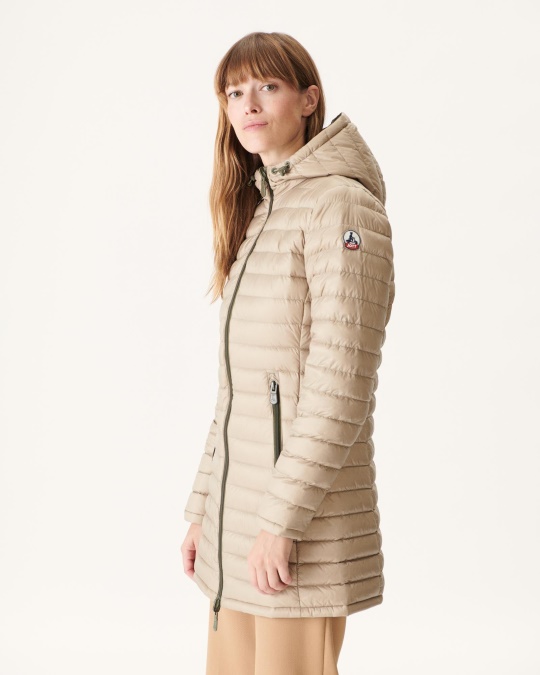 Vendbar Let Dunjakke Army/beige Moscou Jott