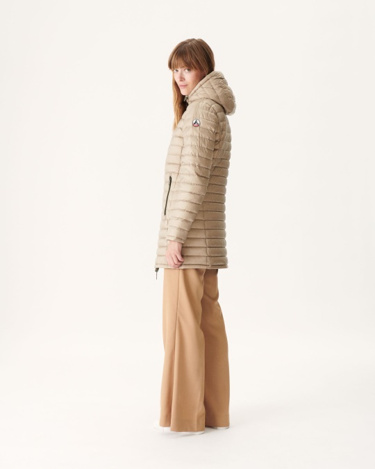 Vendbar Let Dunjakke Army/beige Moscou Jott