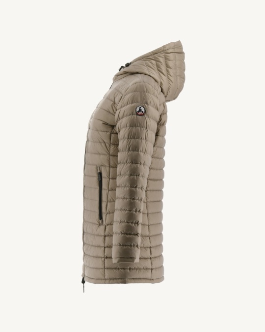 Vendbar Let Dunjakke Army/beige Moscou Jott