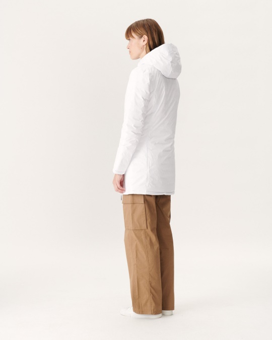 Jott Vendbar Let Dunjakke Blanc/marine Moscou