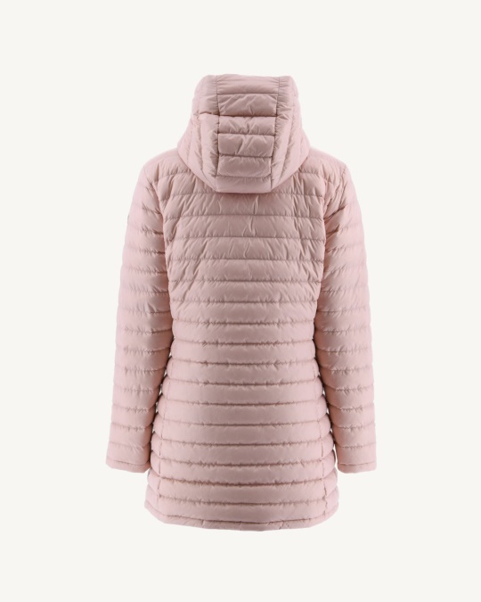 Vendbar Let Dunjakke Noir/rose Bleg Moscou Jott