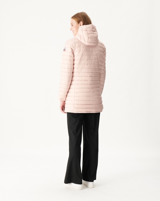 Vendbar Let Dunjakke Noir/rose Bleg Moscou Jott