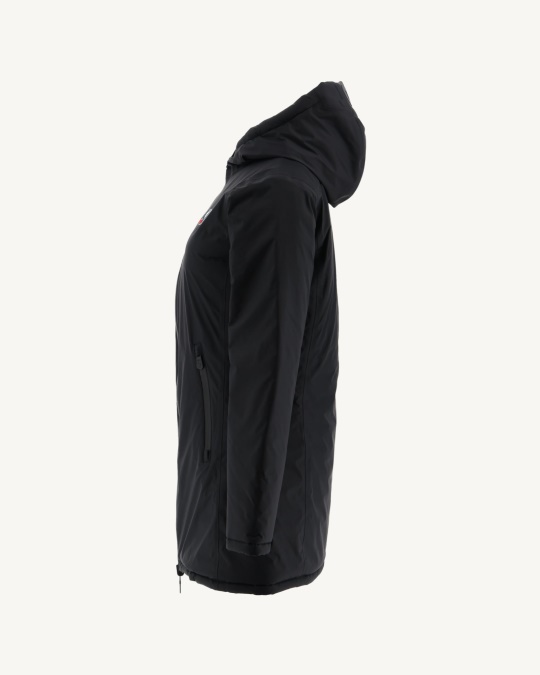 Vendbar Let Dunjakke Noir/rose Bleg Moscou Jott