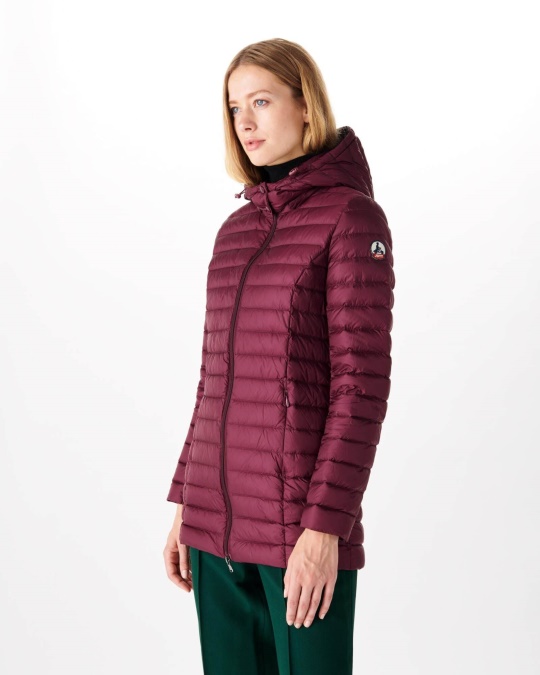 Jott Hættejakke Aubergine Nour