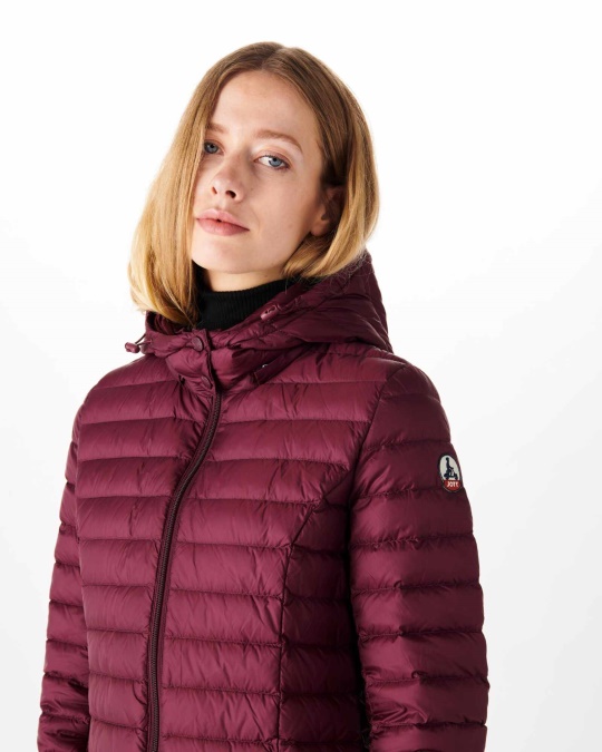 Jott Hættejakke Aubergine Nour