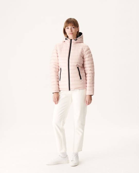 Jott Vendbar Dunjakke Noir/rose Pale Vienna