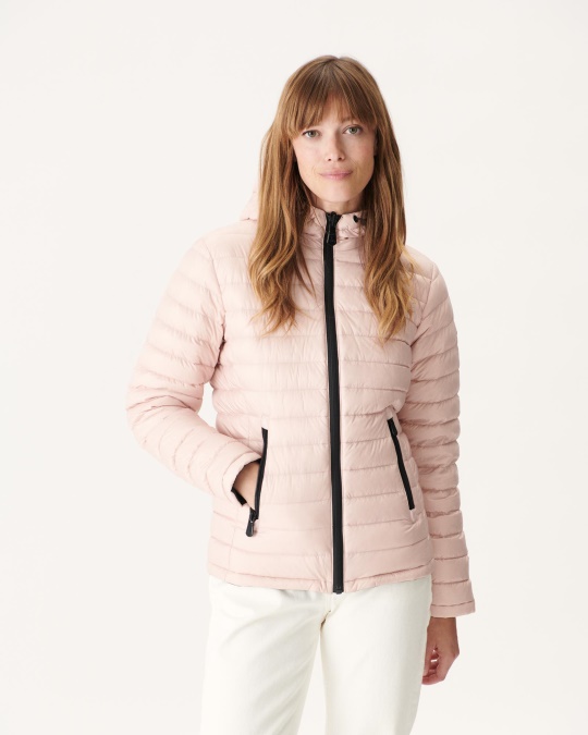 Jott Vendbar Dunjakke Noir/rose Pale Vienna