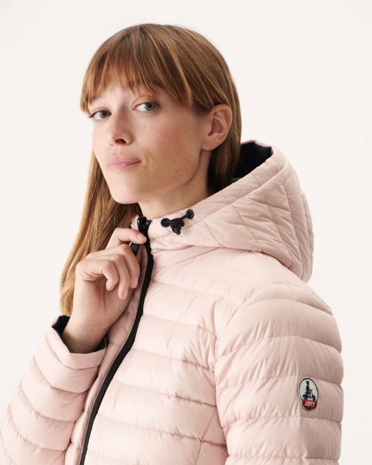 Jott Vendbar Dunjakke Noir/rose Pale Vienna