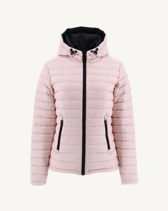 Jott Vendbar Dunjakke Noir/rose Pale Vienna