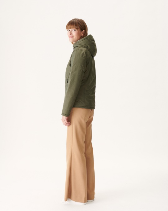 Vendbar Dunjakke Army/beige Vienna Jott