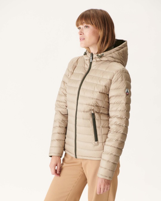 Vendbar Dunjakke Army/beige Vienna Jott