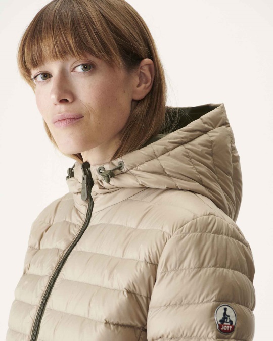 Vendbar Dunjakke Army/beige Vienna Jott