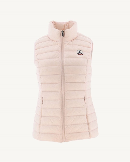 Jott Let ærmeløs Dunjakke Blød Pink Seda