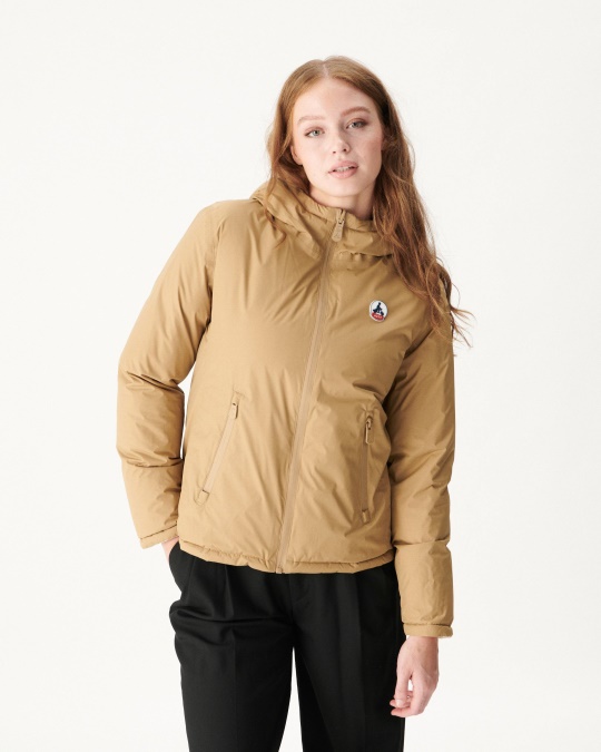 Jott Extreme Cold Vendbar Dunjakke Beige/ecru Victoria