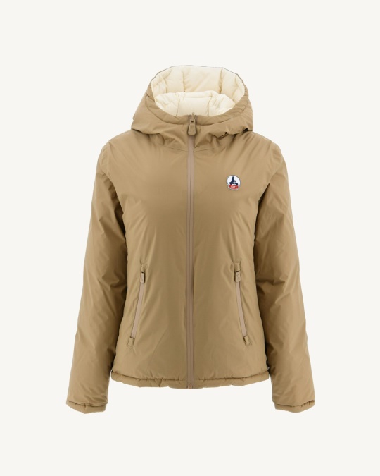 Jott Extreme Cold Vendbar Dunjakke Beige/ecru Victoria