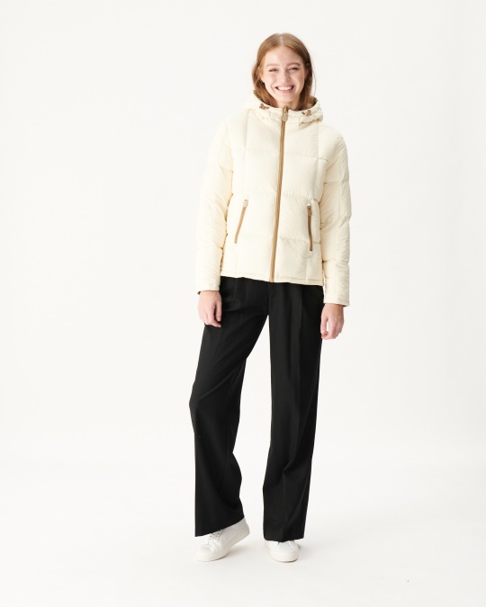 Jott Extreme Cold Vendbar Dunjakke Beige/ecru Victoria