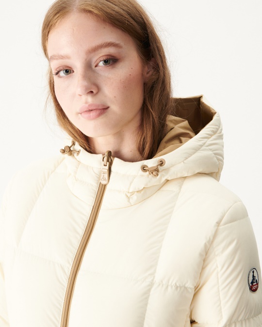 Jott Extreme Cold Vendbar Dunjakke Beige/ecru Victoria