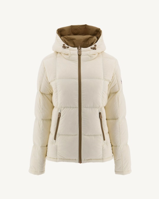 Jott Extreme Cold Vendbar Dunjakke Beige/ecru Victoria