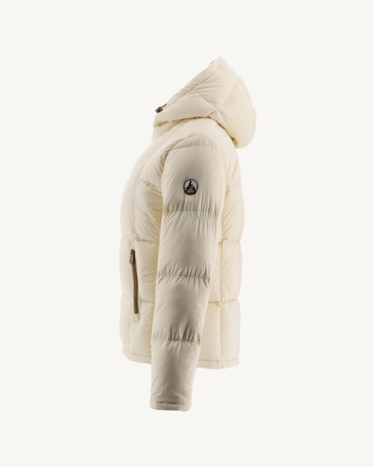 Jott Extreme Cold Vendbar Dunjakke Beige/ecru Victoria