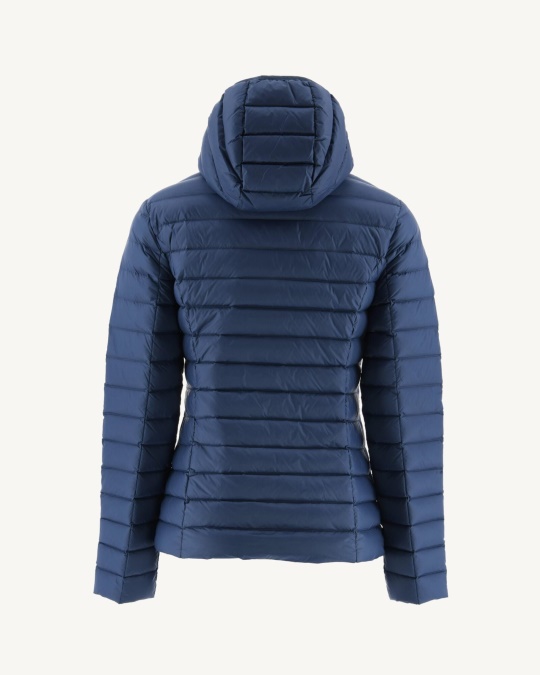 Jott Letvægts Hættejakke Blå Jeans Cloe