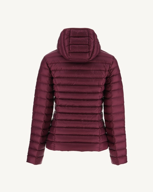Let Hættejakke Aubergine Cloe Jott