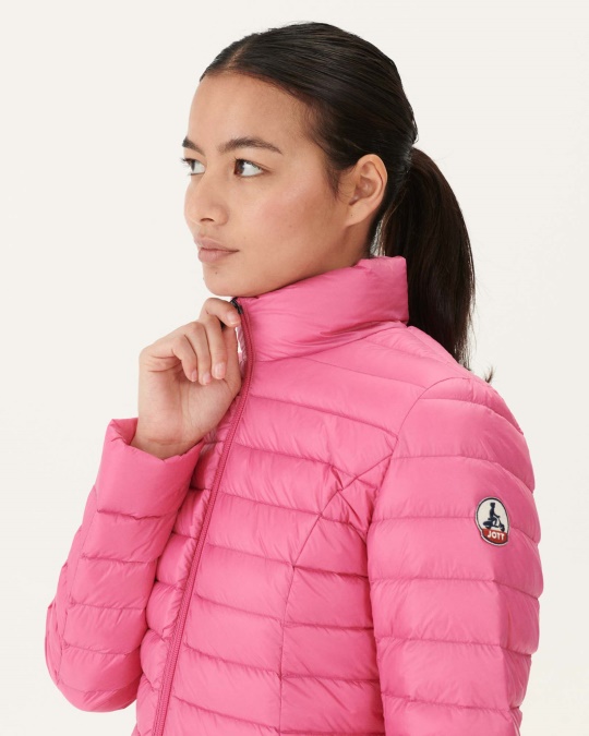 Jott Letvægts Dunjakke Wild Rose Cha
