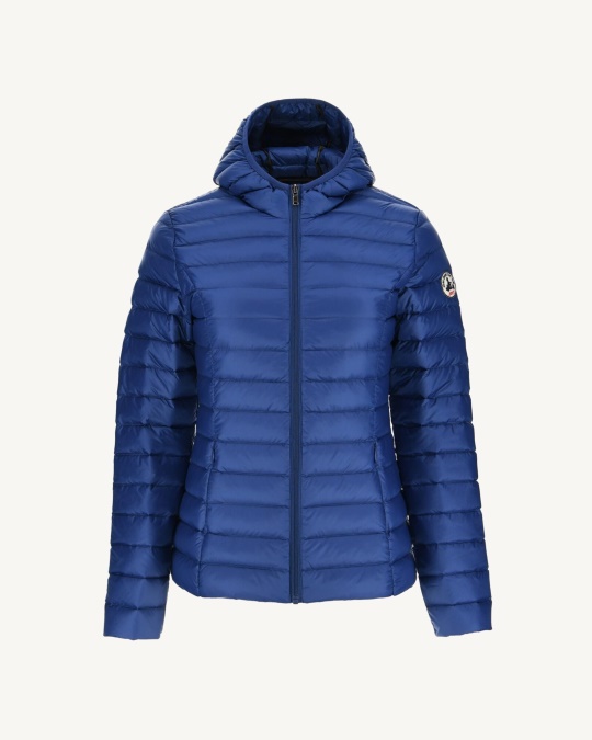 Jott Letvægts Hættejakke Mørk Denim Cloe