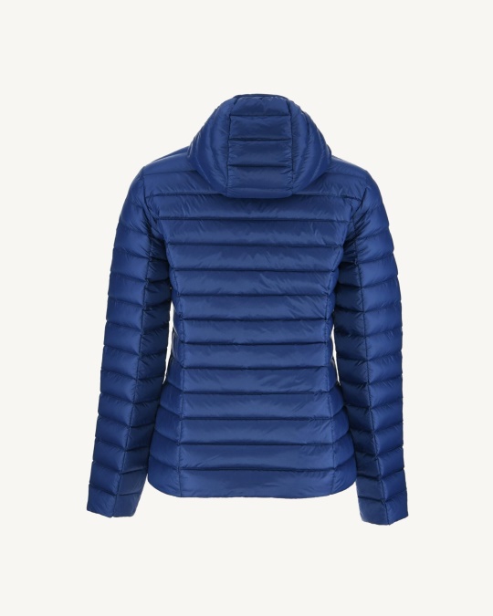 Jott Letvægts Hættejakke Mørk Denim Cloe
