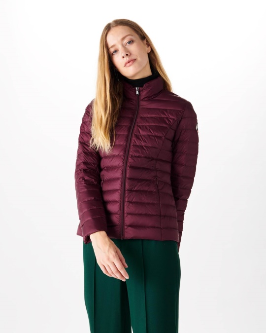 Let Dunjakke Aubergine Cha Jott