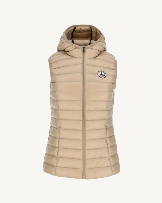 Jott Let ærmeløs Dunjakke Beige Mali