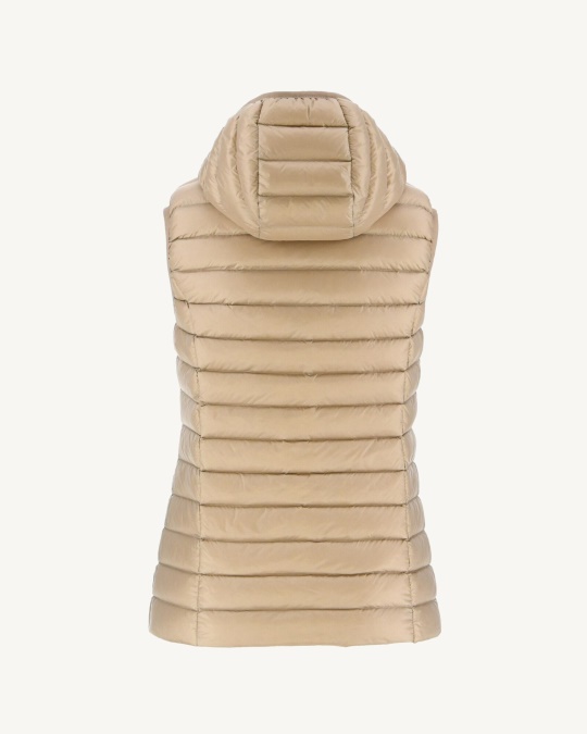 Jott Let ærmeløs Dunjakke Beige Mali