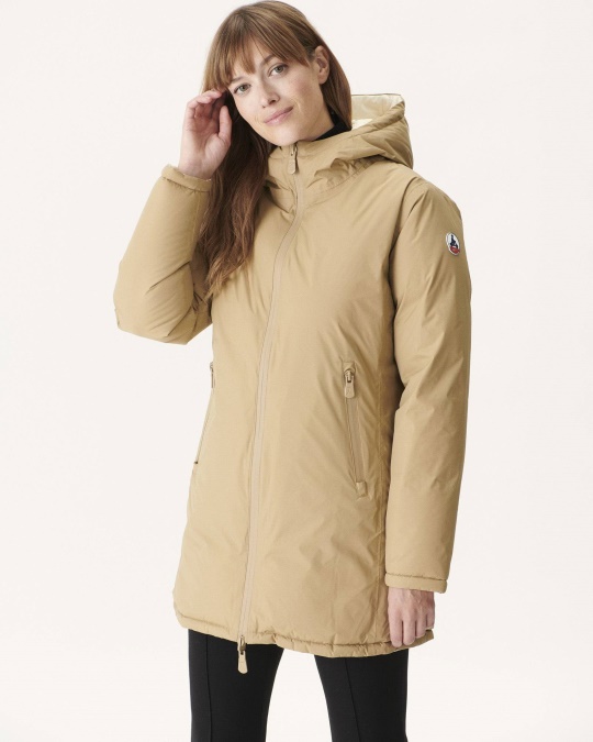 Ekstrem Kulde Vendbar Dunjakke Beige/ecru Ottawa Jott