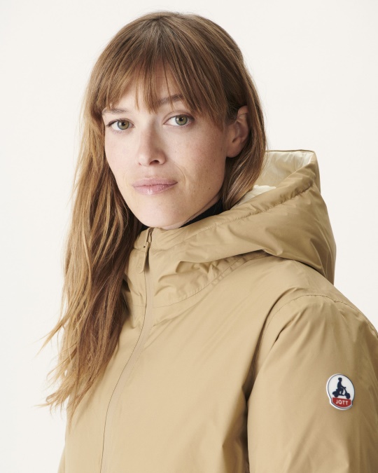 Ekstrem Kulde Vendbar Dunjakke Beige/ecru Ottawa Jott