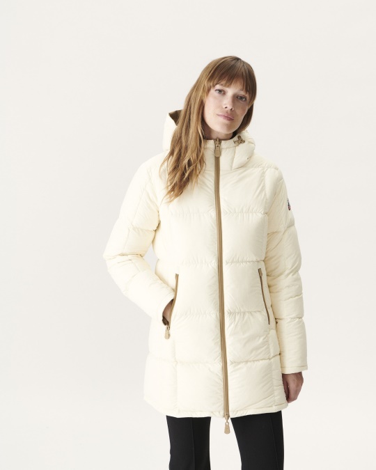 Ekstrem Kulde Vendbar Dunjakke Beige/ecru Ottawa Jott