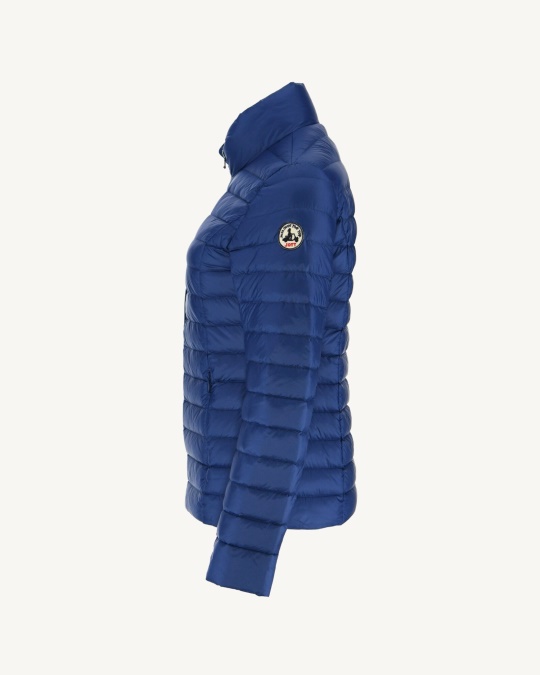 Jott Letvægts Dunjakke Mørk Denim Cha