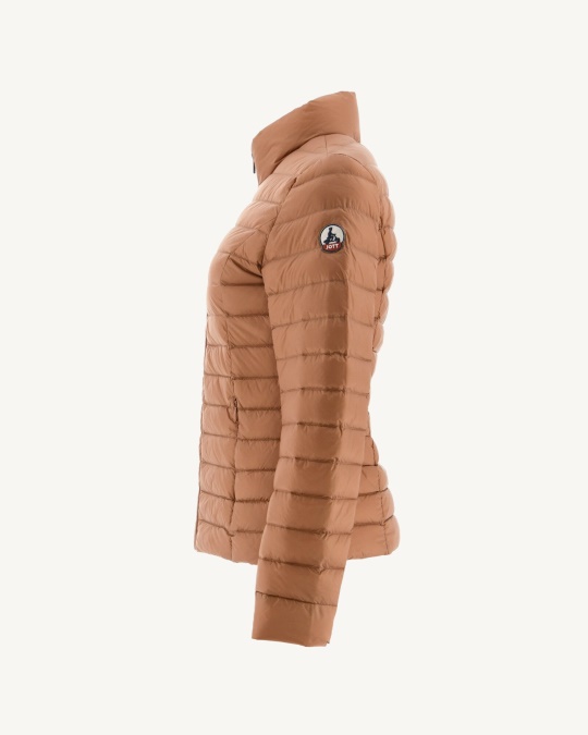 Letvægts Dunjakke Camel Cha Jott