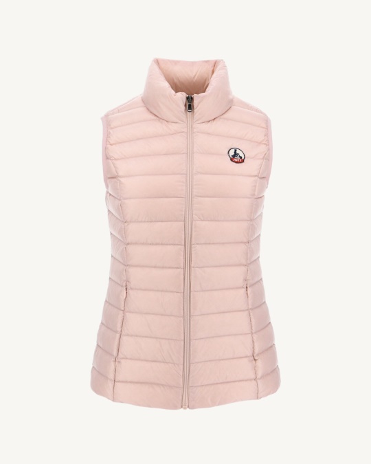 Jott Let ærmeløs Dunjakke Rose Pale Seda