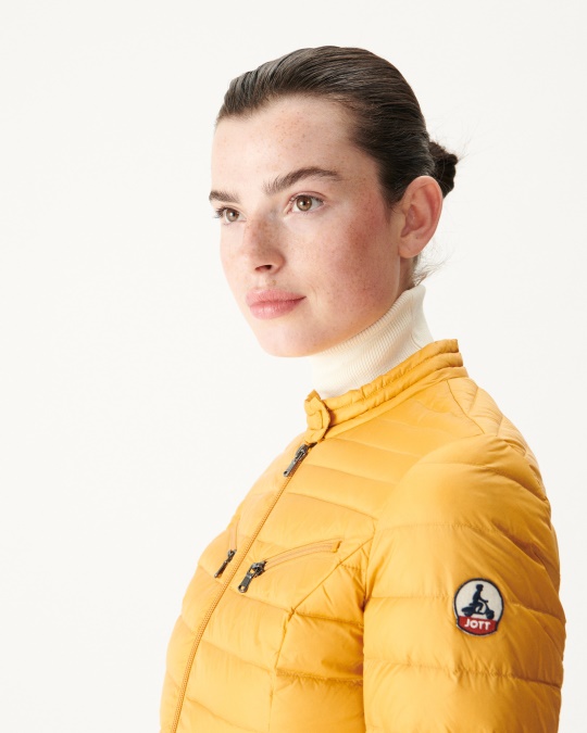 Let Dunjakke Moutarde Nina Jott