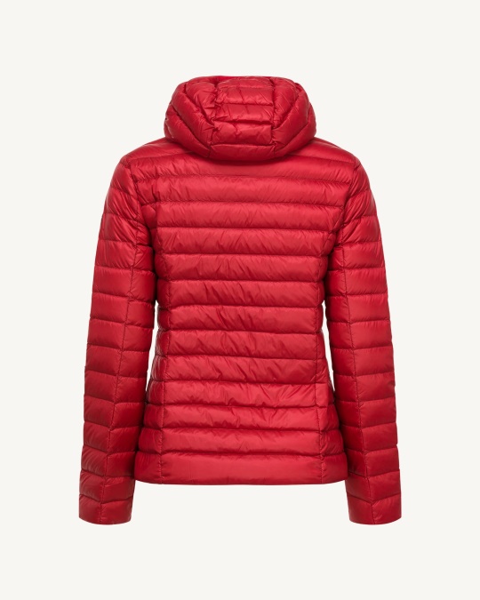 Let Dunjakke Med Hætte Rouge Cloe Jott
