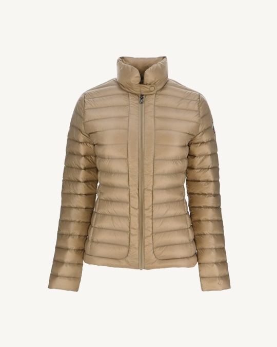 Let Dunjakke Beige Anna Jott