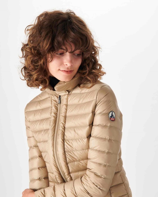 Let Dunjakke Beige Anna Jott