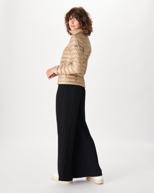 Let Dunjakke Beige Anna Jott