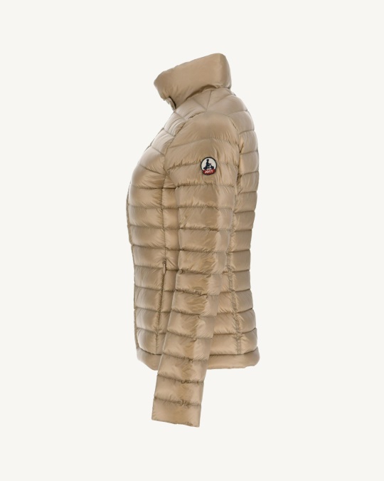Let Dunjakke Beige Anna Jott