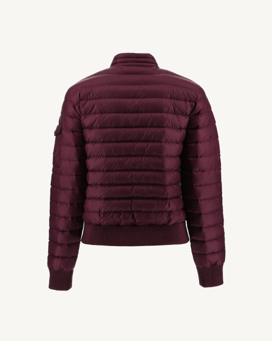 Let Dunjakke Aubergine Emmy Jott