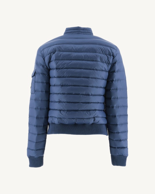 Jott Letvægts Dunjakke Blå Jeans Emmy